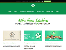 Tablet Screenshot of mitra-ihsan-sejahtera.com